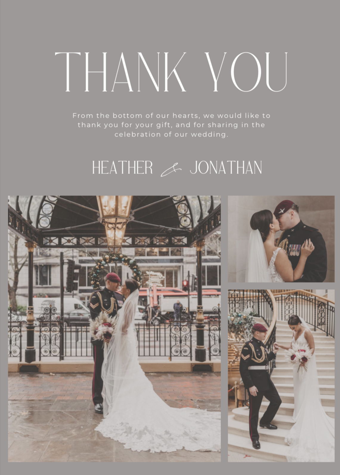 THANK YOU CARD - NEUTRALS