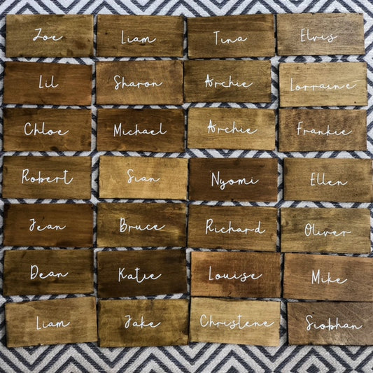Wooden Names