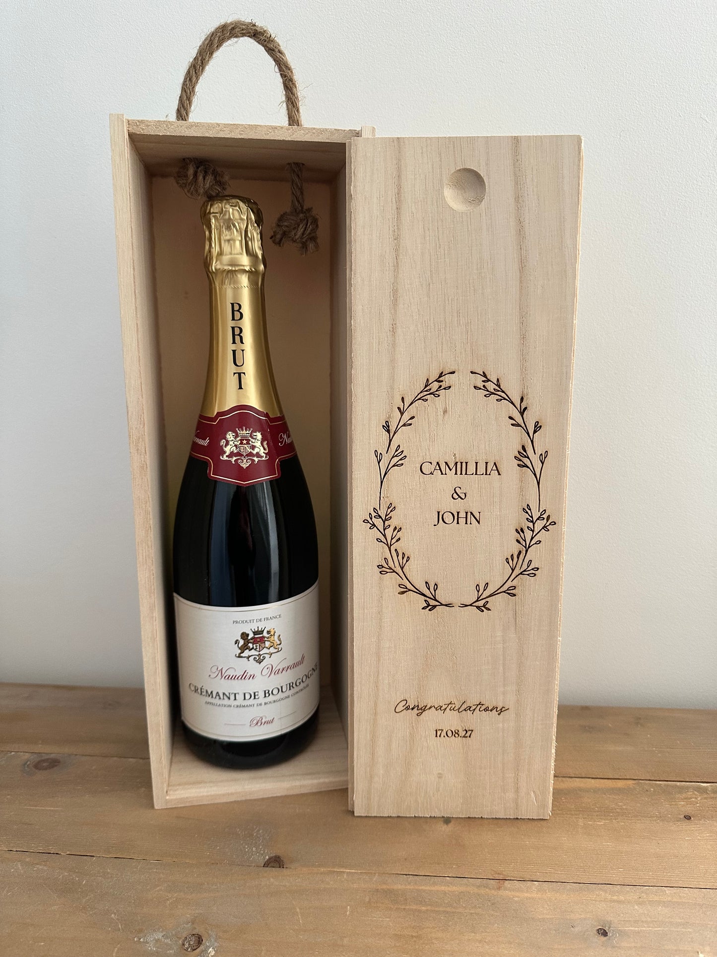 Champagne / wine box