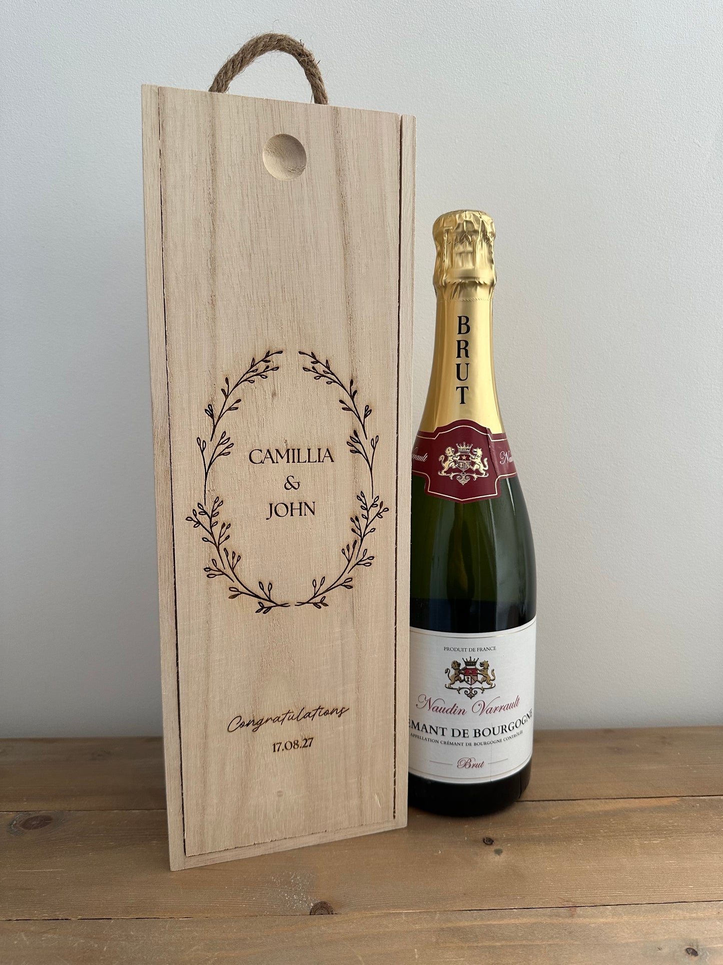 Champagne / wine box